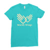 sturday wings best trending Ladies Fitted T-Shirt