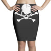 skull skeleton Pencil Skirts