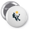 Night Think Pin-back button