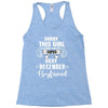 sorry this girl is already taken by a super sexy december boyfriend Racerback Tank