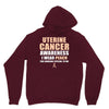 Uterine Cancer Awareness I Wear Peach For Some Special To Me Unisex Hoodie