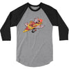 pizza jet 3/4 Sleeve Shirt