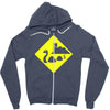 nessie scotland Zipper Hoodie