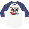 cuphead and mugman 3/4 Sleeve Shirt