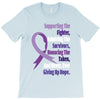 supporting the fighter, admiring the survivors, honoring the taken T-Shirt