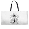 japanese dragon Weekender Totes