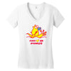 kino loves hong kong Women's V-Neck T-Shirt