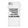 all about halloween. iPhone 7 Case