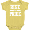 rise with pride Baby Onesie
