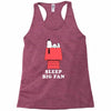 Sleep Big Fan Racerback Tank