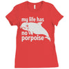 no porpoise Ladies Fitted T-Shirt