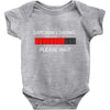 sarcasm loading Baby Bodysuit