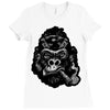 monkey Ladies Fitted T-Shirt