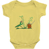 at last we meet Baby Onesie