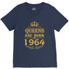 queens are born in 1964 V-Neck Tee
