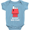Sleep Big Fan Baby Bodysuit