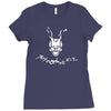 they made me do it Ladies Fitted T-Shirt