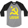 ussr cccp russia che revolution new 3/4 Sleeve Shirt