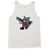 rocket vintage cartoon style Tank Top