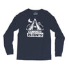 white ink camping is in tents funny Long Sleeve Shirts