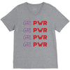 Grl Pwr V-Neck Tee