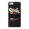 socks don't protect my heart iPhone 7 Case