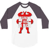 train to beat all might 3/4 Sleeve Shirt