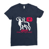 2015 year of the goat mandarin chinese Ladies Fitted T-Shirt