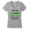camp director Women's V-Neck T-Shirt