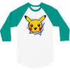 pikachu 3/4 Sleeve Shirt