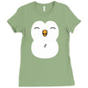 cute penguin Ladies Fitted T-Shirt