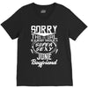 This Girl Is Taken By A Super Sexy June Boyfriend V-Neck Tee