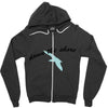 down the shore hooded Zipper Hoodie