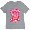 donut ghost V-Neck Tee