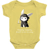grim bunny Baby Bodysuit