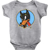 lone wolf Baby Onesie