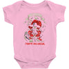 lydia the strange Baby Bodysuit