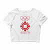 sarajevo 1984 84' olympic Crop Top