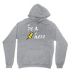 be a hero logo white Unisex Hoodie