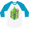skeletal halloween 3/4 Sleeve Shirt