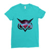 black Ladies Fitted T-Shirt