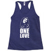 one love Racerback Tank