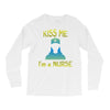 kiss a nurse Long Sleeve Shirts