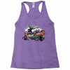 oblivious ninja trick or treat Racerback Tank