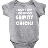 gravity check Baby Onesie