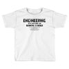 engineering it's as easy as riding a bike Toddler T-shirt