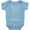 okay ladies now let's get information Baby Bodysuit