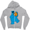 Cookie Monster Zipper Hoodie