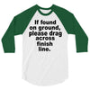 if found on ground please 3/4 Sleeve Shirt