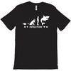 poker ~ fish to shark evolution ~ mens funny poker T-Shirt